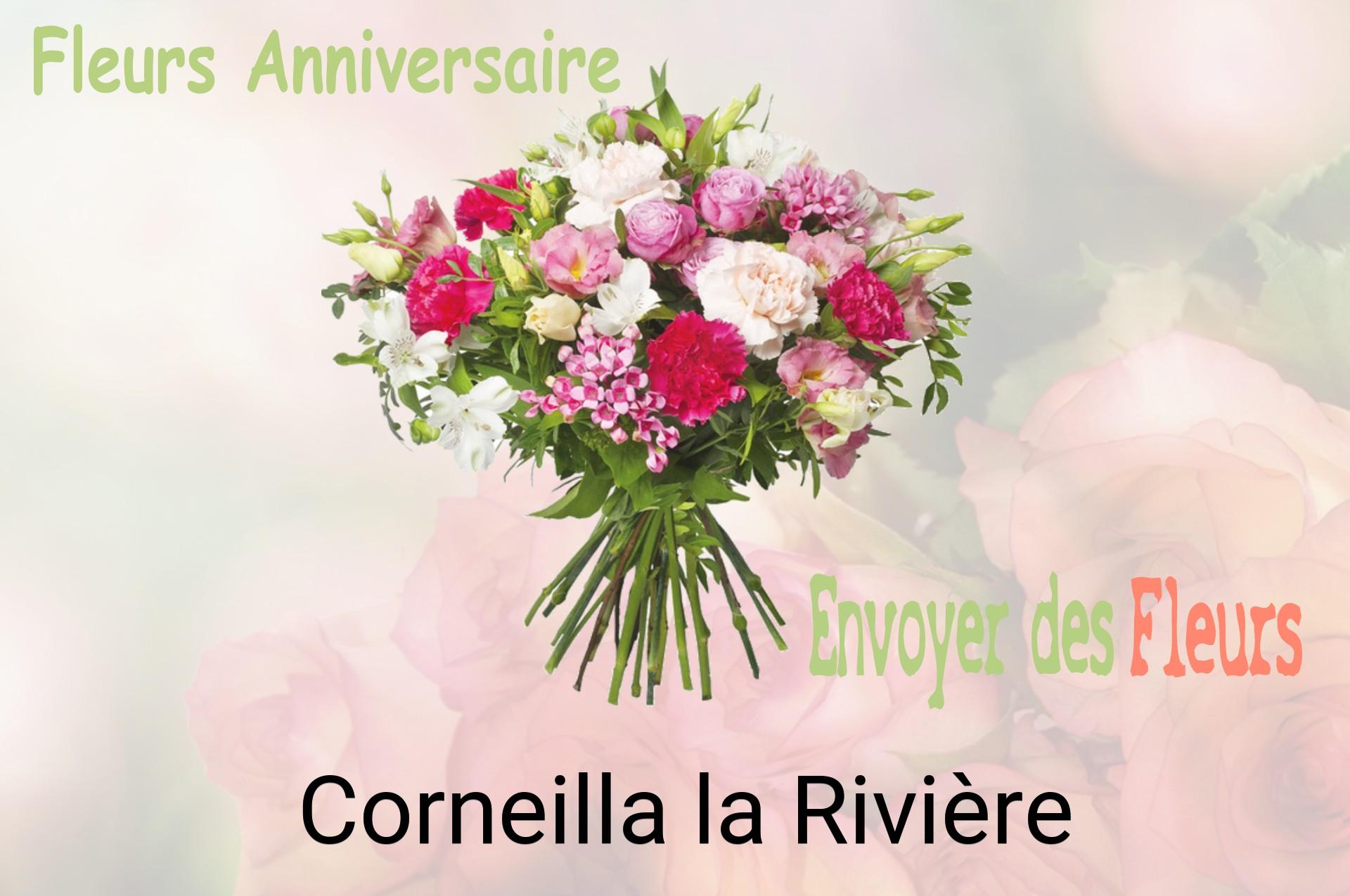 Bouquet de fleurs d’anniversaire livré à Corneilla-la-Rivière